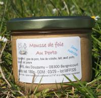 Terrine de mousse de foie au porto