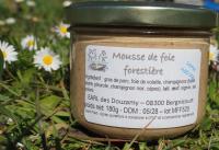 Terrine de mousse de foie forestière