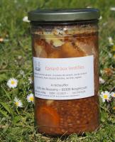 2cuisses de canard aux lentilles