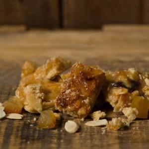 Florentins sur pâte sucrée