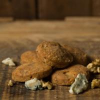 Sablés au bleu d'auvergne et noix