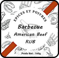 Barbecue american beef rub