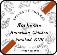 Barbecue american chicken smoked rub