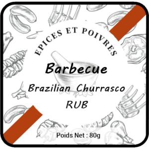 Barbecue brazilian churrasco rub