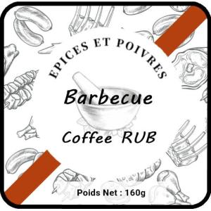 Barbecue coffee rub