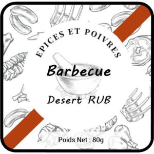 Barbecue desert rub