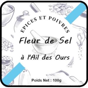 Fleur de sel à l'ail des ours