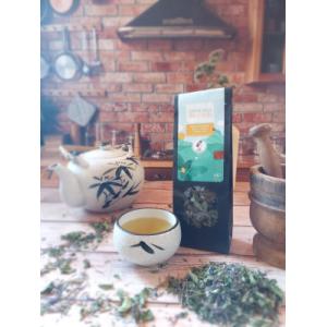 Tisane lever de soleil dans les alpes