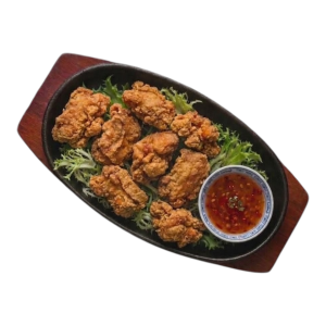 Poulet croustillant karaage au curry