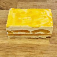 Entremet abricot - caramel