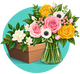 Fleurs, arbres